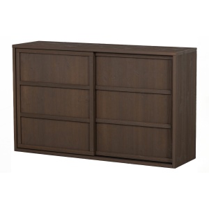 Nomin Dressoir Diep Geborsteld Grenen Amber [fsc]