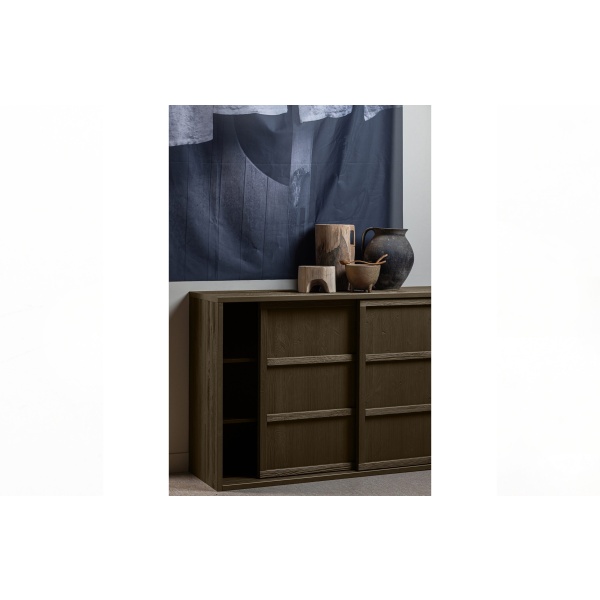 Nomin Dressoir Diep Geborsteld Grenen Amber [fsc]