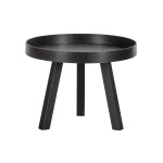 Beira Bijzettafel Hout Zwart 45xØ60