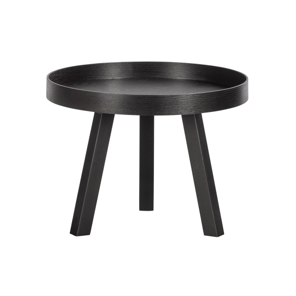 Beira Bijzettafel Hout Zwart 45xØ60