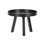 Beira Bijzettafel Hout Zwart 45xØ60