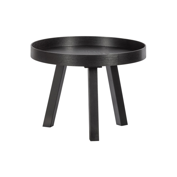 Beira Bijzettafel Hout Zwart 45xØ60