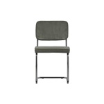 Corduroy Buisframe Stoel Ribcord Groen