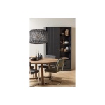 Corduroy Buisframe Stoel Ribcord Groen