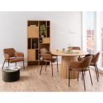 Eettafel Christo 120 Bruin