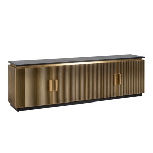 TV-dressoir Ironville 4-deuren (Gold)