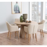 Eettafel Christo 120 Naturel