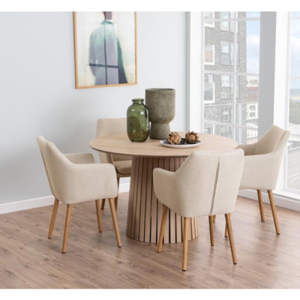 Eettafel Christo 120 Naturel
