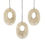 Hanglamp Ovo Cluster Rectangular - Natural