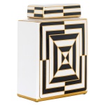 Pot Filou klein (Black/white)