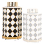 pot Pip groot (Black/white)