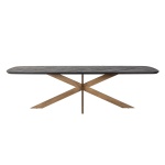 Eettafel Hayley 280 (Dark coffee)