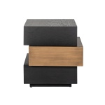 Bijzettafel Cambon blok (Dark coffee)