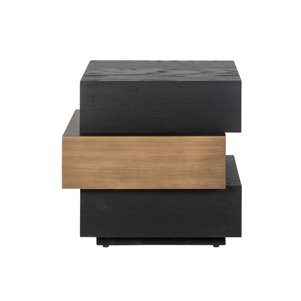 Bijzettafel Cambon blok (Dark coffee)