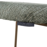Bar stool Xenia thyme fusion / Brushed Gold (Fusion thyme 206)