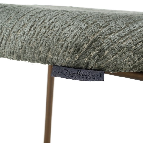 Bar stool Xenia thyme fusion / Brushed Gold (Fusion thyme 206)