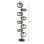 Vloerlamp 8L hover / Charcoal