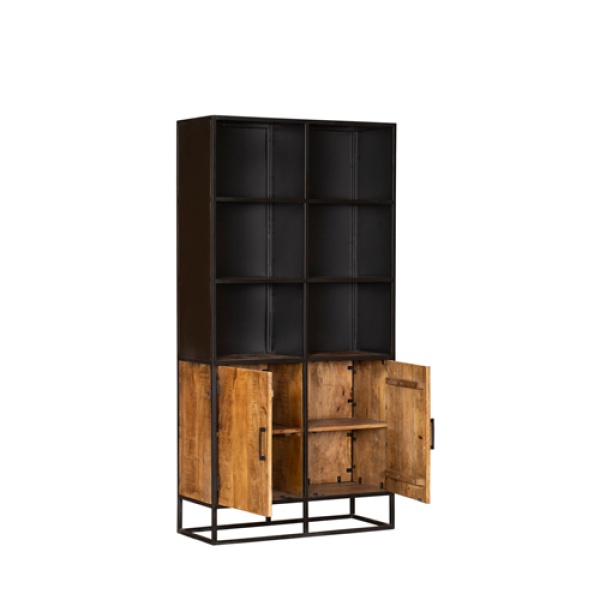 Boekenkast Oakland 100 cm Zwart