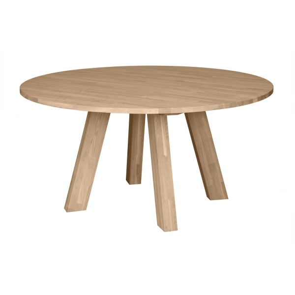 Rhonda Xl Eettafel Ø150cm Eiken Naturel [fsc]