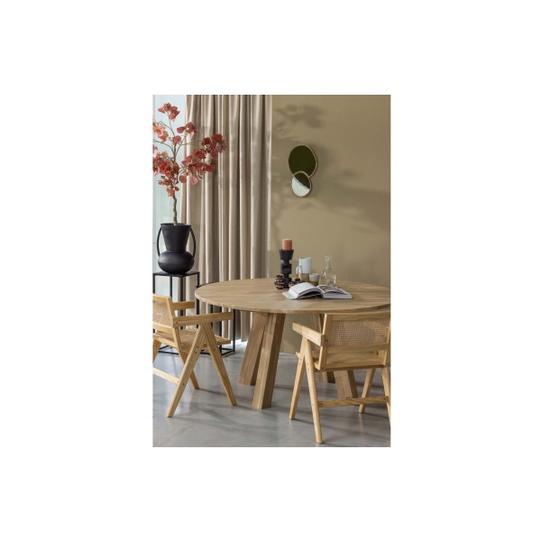 Rhonda Xl Eettafel Ø150cm Eiken Naturel [fsc]