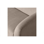 Sloping 3-zits Bank Lichtbruin Melange