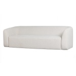 Sloping 3-zits Bank Pearl Melange