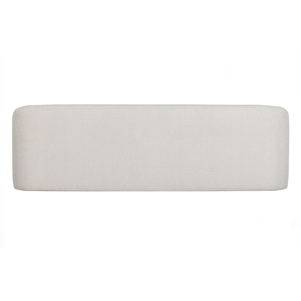 Sloping 3-zits Bank Pearl Melange