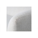 Sloping 3-zits Bank Pearl Melange