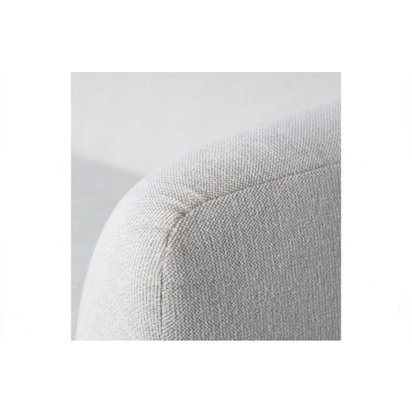 Sloping 3-zits Bank Pearl Melange