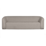 Sloping 3-zits Bank Off White Melange