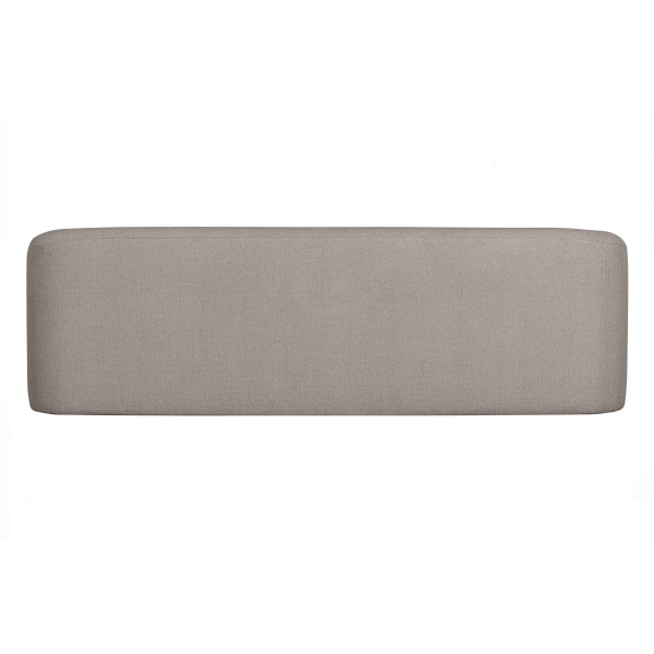 Sloping 3-zits Bank Off White Melange