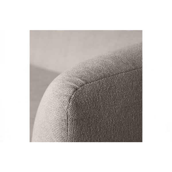 Sloping 3-zits Bank Off White Melange
