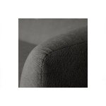 Sloping 3-zits Bank Grijs/zwart Melange