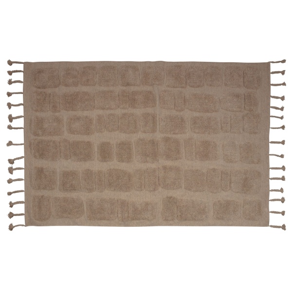 Bricks Vloerkleed Met Steen Dessin Beige 170x240cm