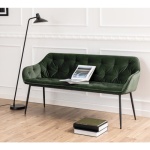 Eetkamerbank Brooke Velvet Forest Green