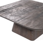Salontafel Aron Vierkant 80x80 Bruin