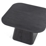 Bijzettafel Aron Vierkant 60x60 Zwart