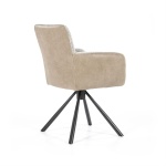 Stoel Sef - taupe botswana / beige ascot