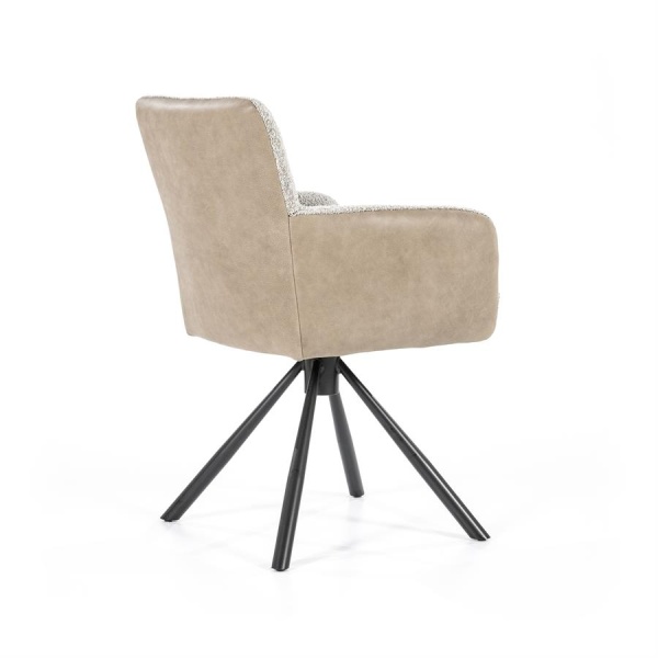 Stoel Sef - taupe botswana / beige ascot