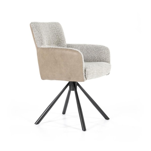 Stoel Sef - taupe botswana / beige ascot