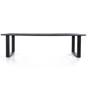 Eettafel Mango 300x100 - zwart