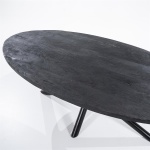 Eettafel Oscar 240x110 - zwart