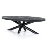 Salontafel Oscar 130x70 - zwart