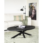 Salontafel Oscar 130x70 - zwart