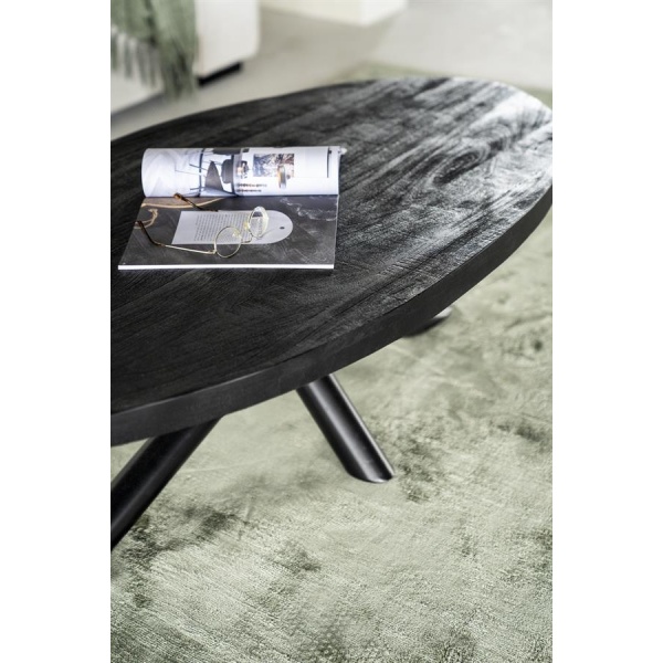 Salontafel Oscar 130x70 - zwart