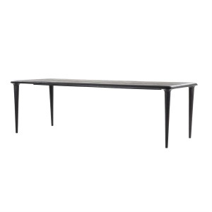 Eettafel Jiska 300x100 - zwart