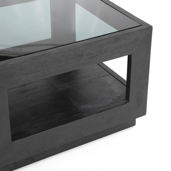 Salontafel Liam 60x60 - zwart
