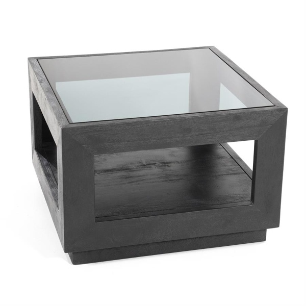 Salontafel Liam 60x60 - zwart