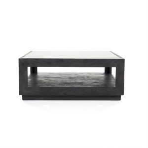 Salontafel Liam 95x95 - zwart