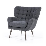 Fauteuil Peter - zwart sfinx